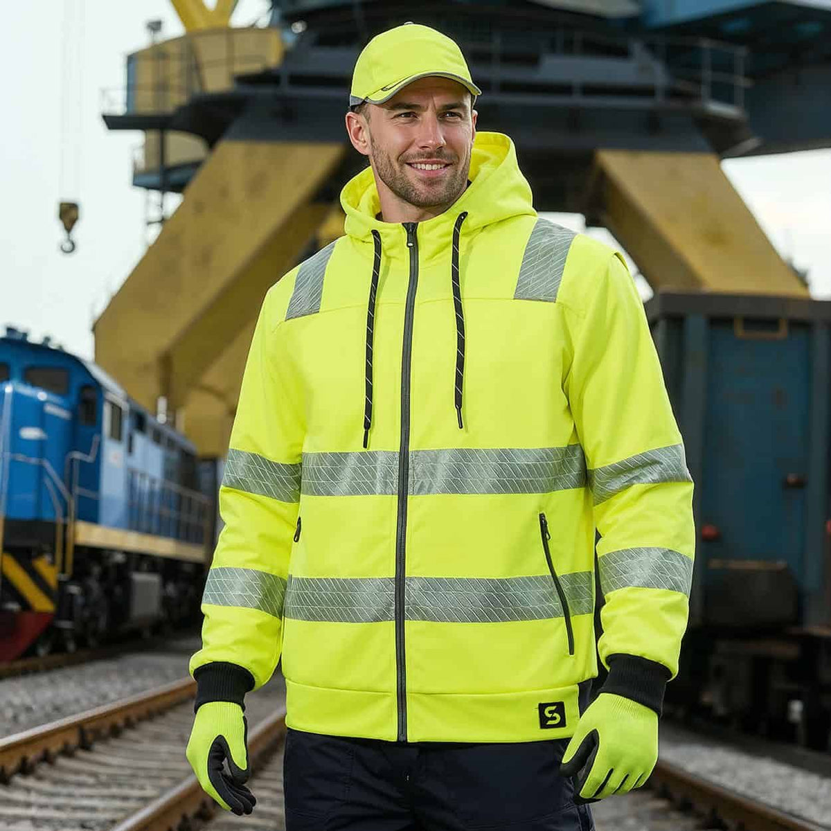 Φούτερ υψηλής ορατότητας NOBEL HV YELLOW - 2