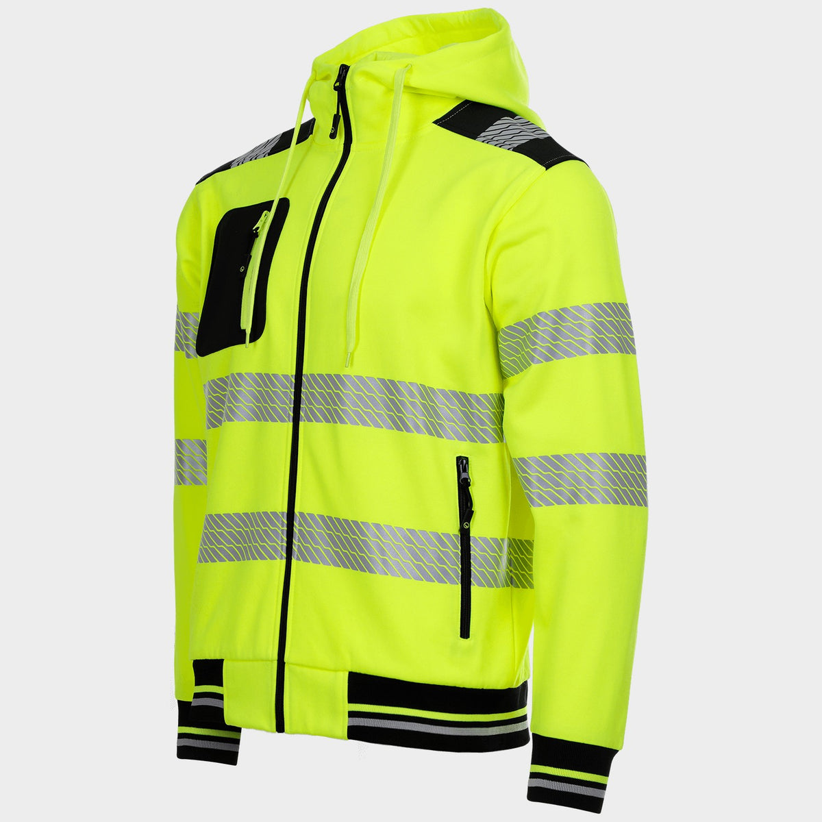 Ανακλαστική ζακέτα με κουκούλα PRISMA HV 2.0 YELLOW - 5