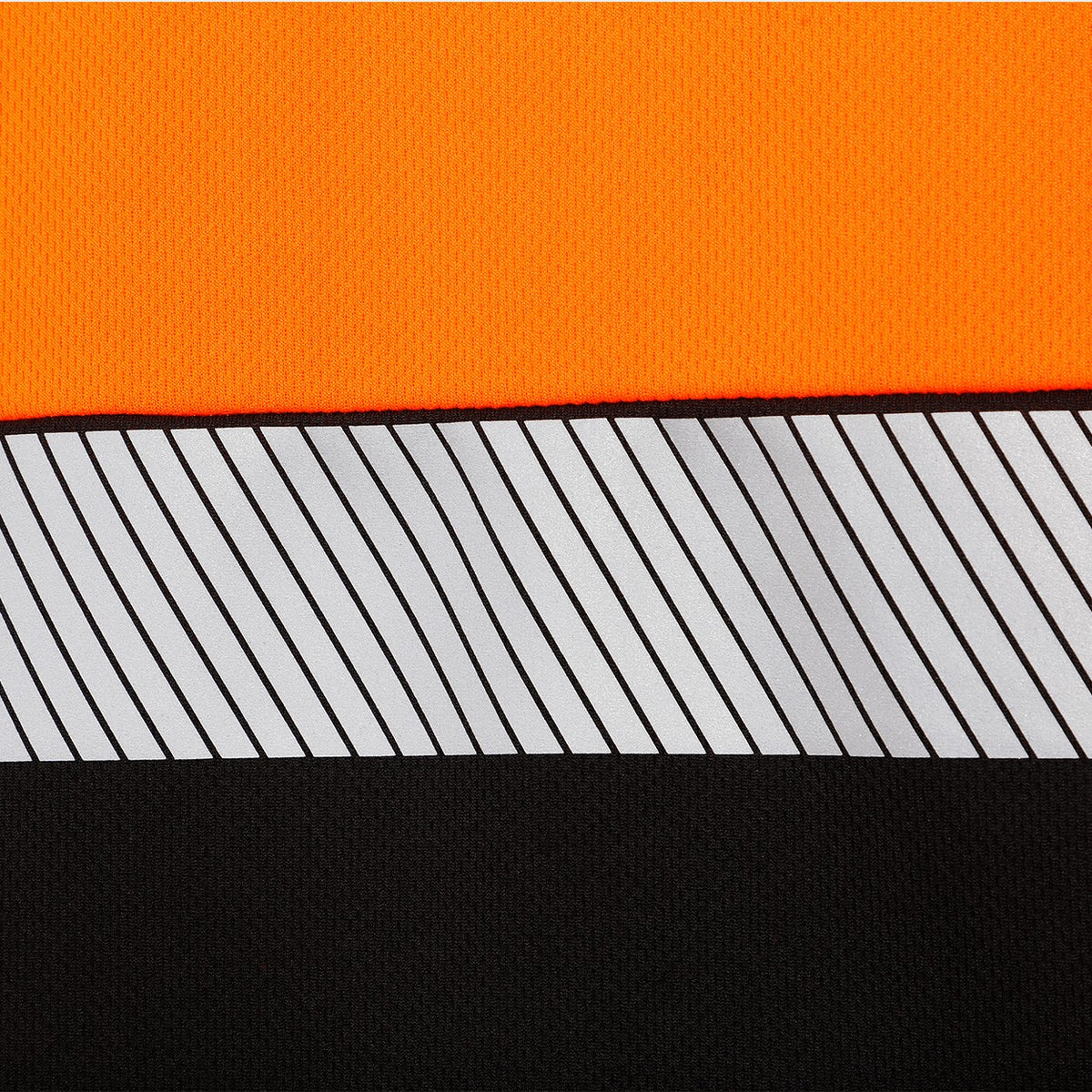 Κοντομάνικη μπλούζα υψηλής ορατότητας PRISMA HV ORANGE/BLACK - 5