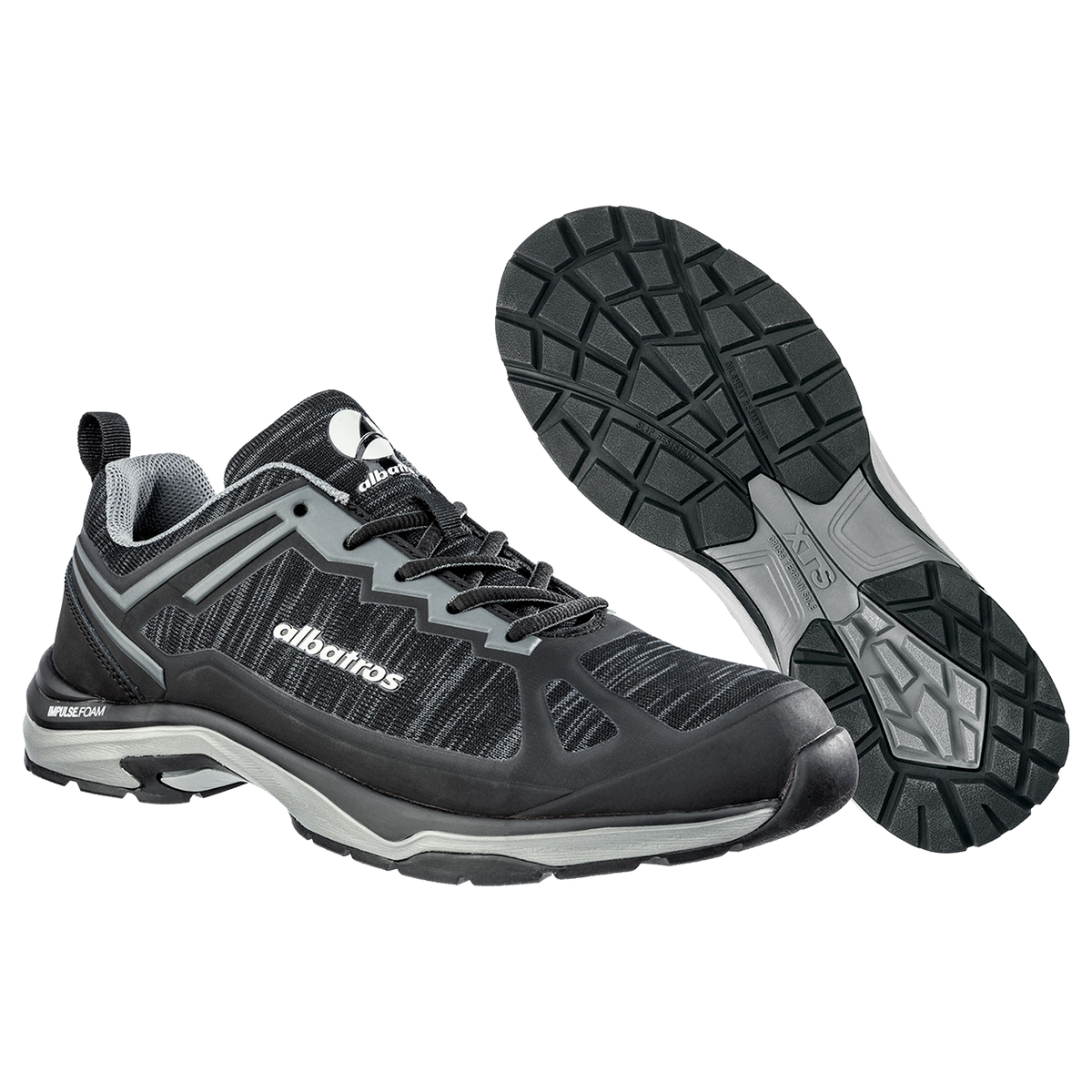Παπούτσια ορειβασίας ALBATROS SKYRUNNER BLACK LOW О1 HRO SRC - 2