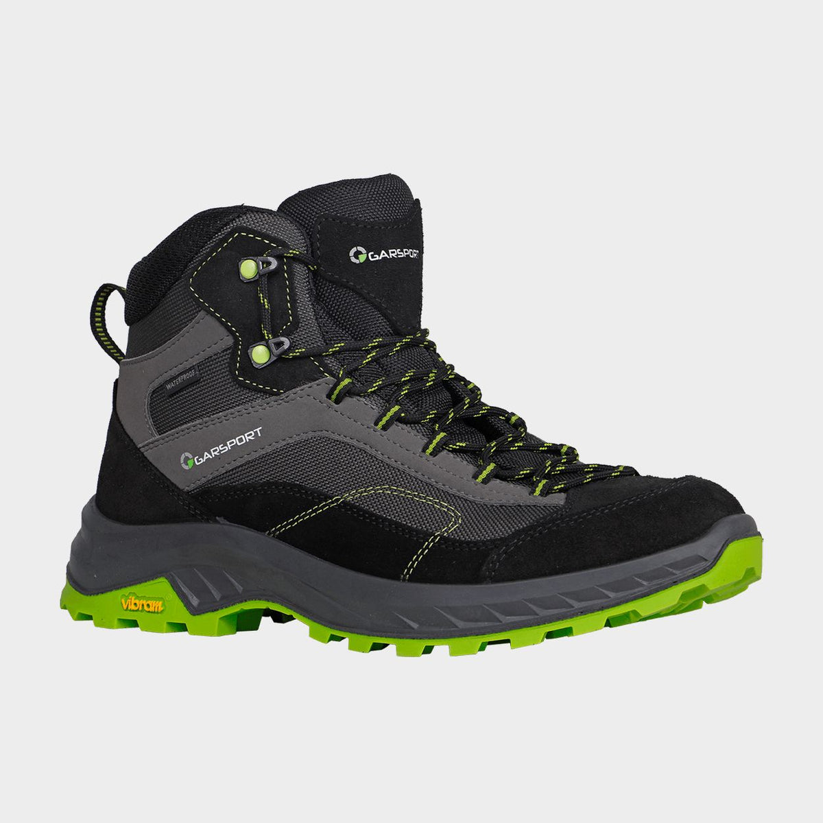 Παπούτσια πεζοπορείας GARSPORT AVERAU MID BLACK/LIME - 3