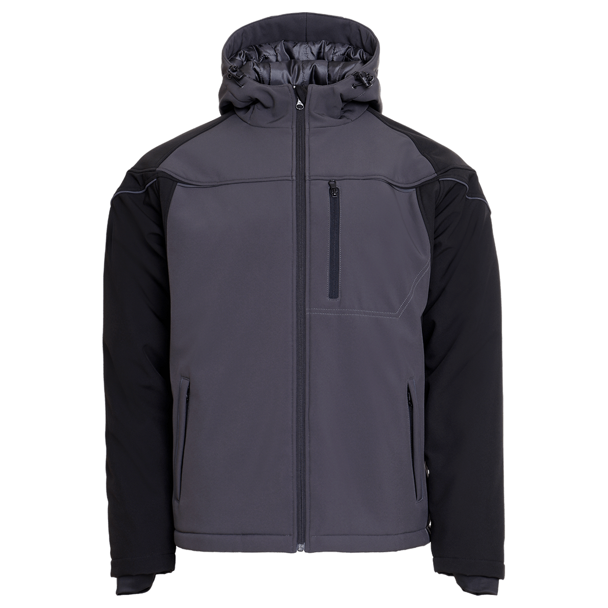 Μπουφάν Softshell PRISMA SOFTSHELL WINTER DARK GREY/BLACK - 1