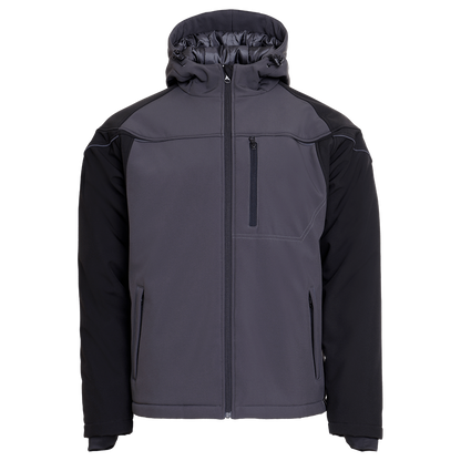 Μπουφάν Softshell PRISMA SOFTSHELL WINTER DARK GREY/BLACK - 1