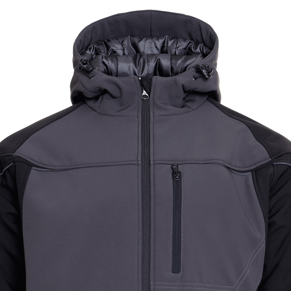 Μπουφάν Softshell PRISMA SOFTSHELL WINTER DARK GREY/BLACK - 5