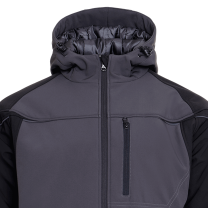 Μπουφάν Softshell PRISMA SOFTSHELL WINTER DARK GREY/BLACK - 5