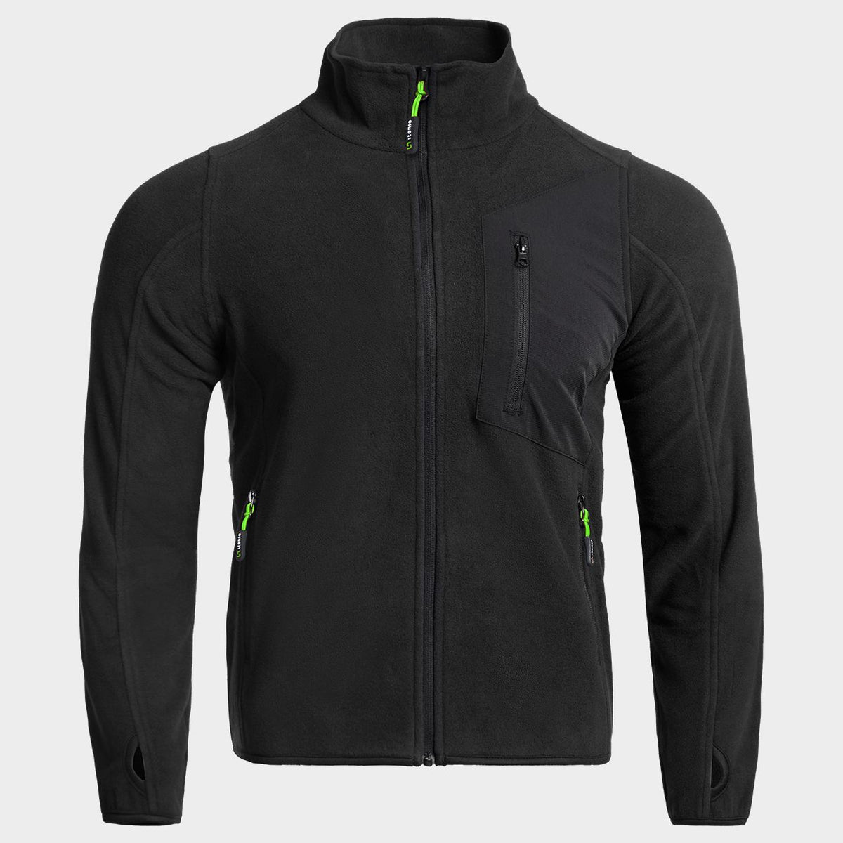 Ζακέτα φλιζ VERSA POLAR BLACK - 1