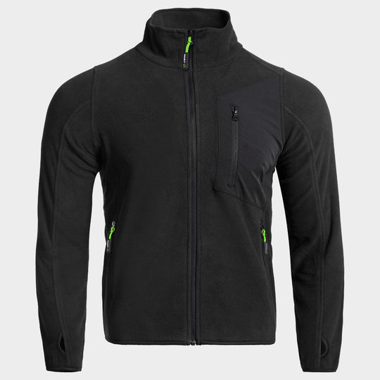Ζακέτα φλιζ VERSA POLAR BLACK - 1