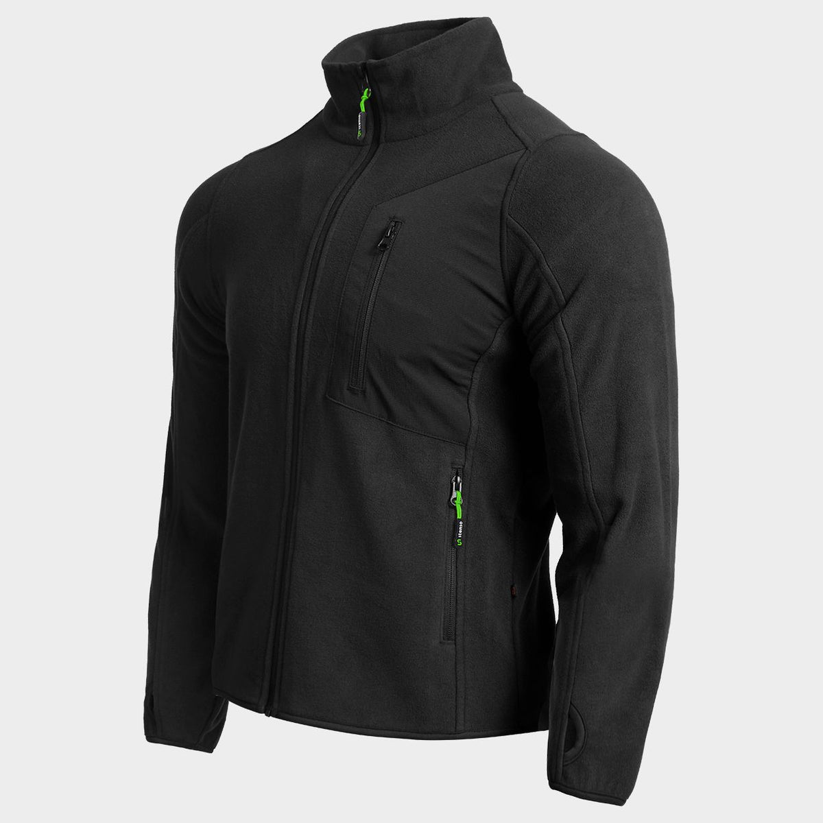 Ζακέτα φλιζ VERSA POLAR BLACK - 3