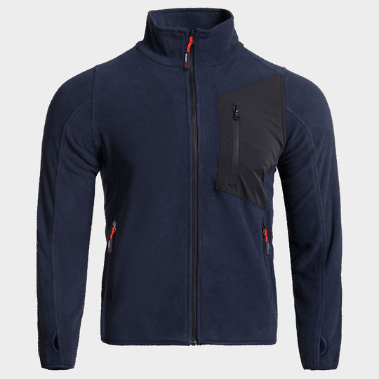Ζακέτα φλιζ VERSA POLAR NAVY BLUE - 1