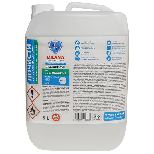 MILANA - 5 l Surface disinfectant