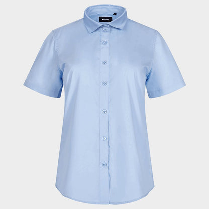 Γυναικείο κοντομάνικο πουκάμισο VELILLA LIGHT BLUE - 1