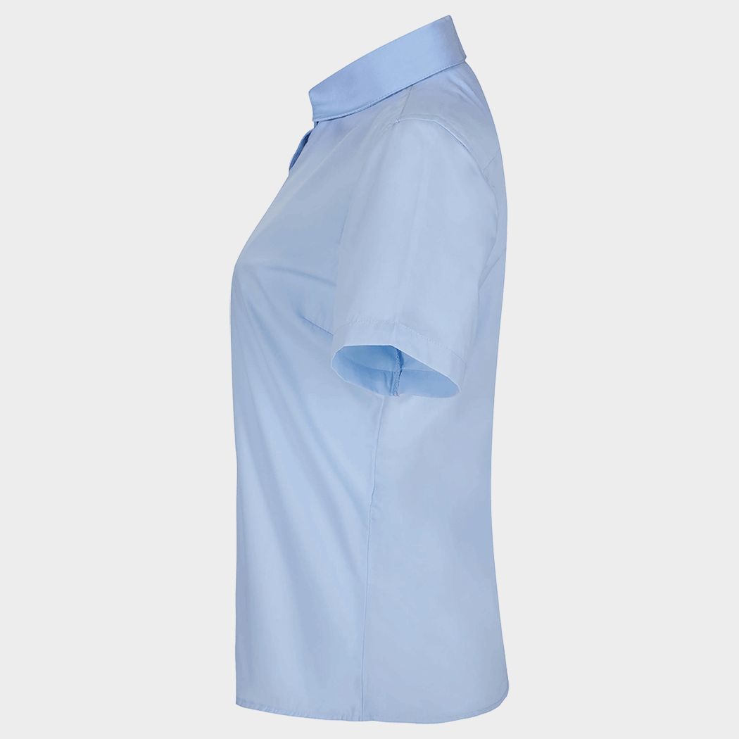 Γυναικείο κοντομάνικο πουκάμισο VELILLA LIGHT BLUE - 2