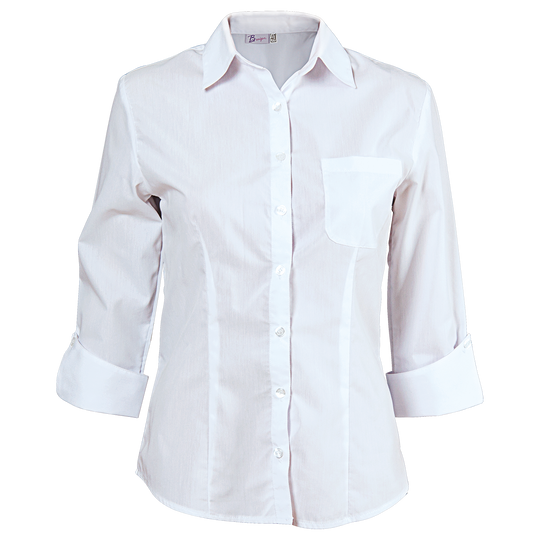 Γυναικείο πουκάμισο με μανίκια 3/4 CAMISA WHITE