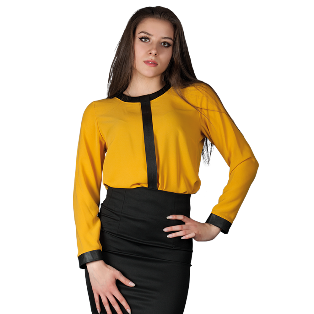Γυναικεία μπλούζα AMANTE YELLOW - 1