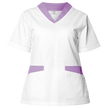 Γυναικεία Ιατρική Μπλούζα άσπρο FABIANA WHITE/PURPLE