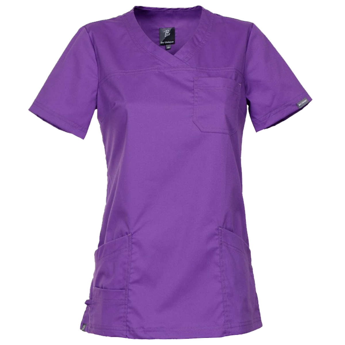 Γυναικεία ιατρική μπλούζα VICTORIA DARK PURPLE - 1