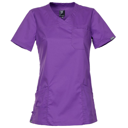 Γυναικεία ιατρική μπλούζα VICTORIA DARK PURPLE - 1