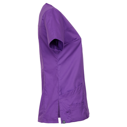 Γυναικεία ιατρική μπλούζα VICTORIA DARK PURPLE - 3