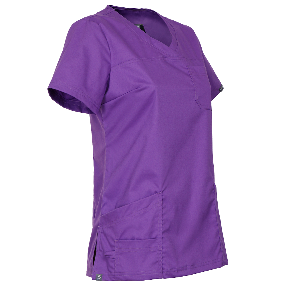 Γυναικεία ιατρική μπλούζα VICTORIA DARK PURPLE - 5