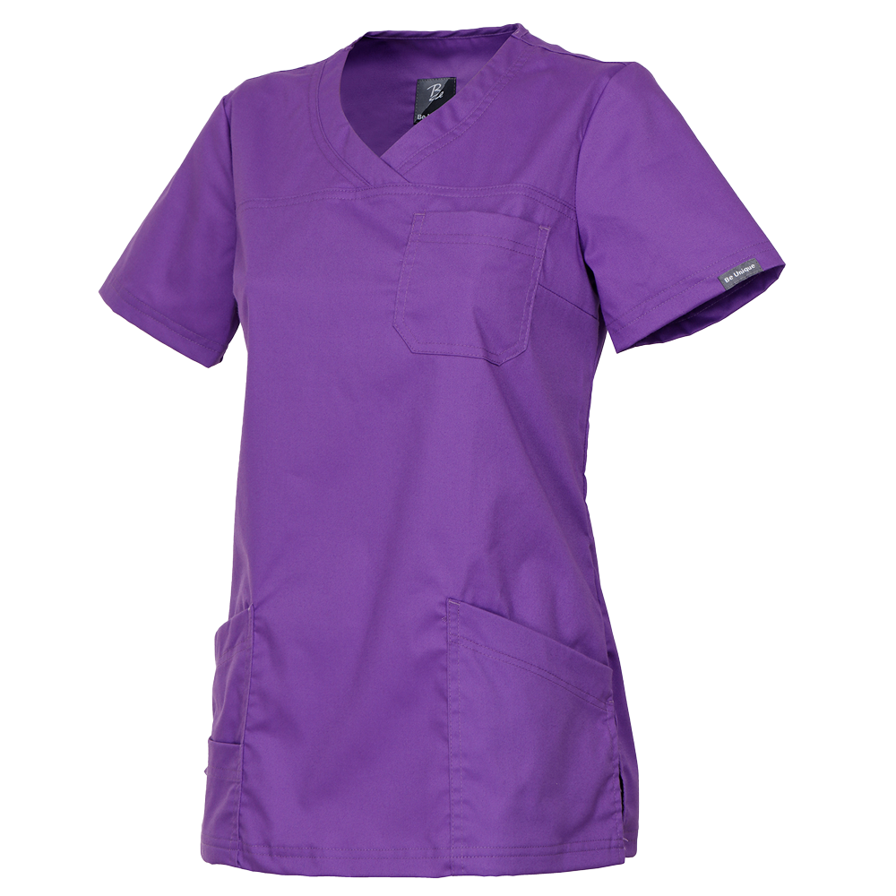 Γυναικεία ιατρική μπλούζα VICTORIA DARK PURPLE - 6