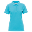 Lady's polo t-shirt PAYPER VENICE ATOLL BLUE