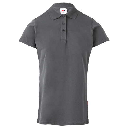 Tricou dama cu guler VELILLA GRI - 1