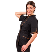 Γυναικεία Μπλούζα Εργασίας μαύρο BARISA BLACK/ORANGE