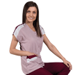 Lady's work tunic ZEBRA BORDEAUX - 1
