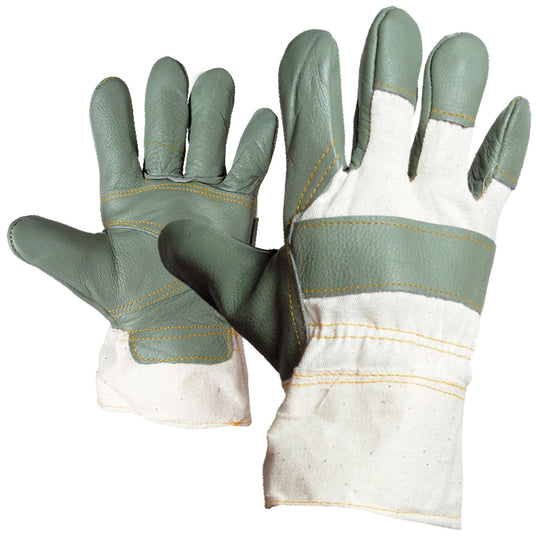 PUFFIN Leather and textile gloves