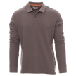 Μακρυμάνικο μπλουζάκι πόλο PAYPER FLORENCE DARK GREY
