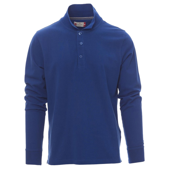Μακρυμάνικο μπλουζάκι πόλο PAYPER FLORENCE ROYAL BLUE