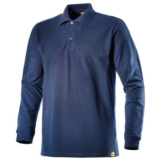 POLO ML ATLANTIS II NAVY Long sleeve polo t-shirt