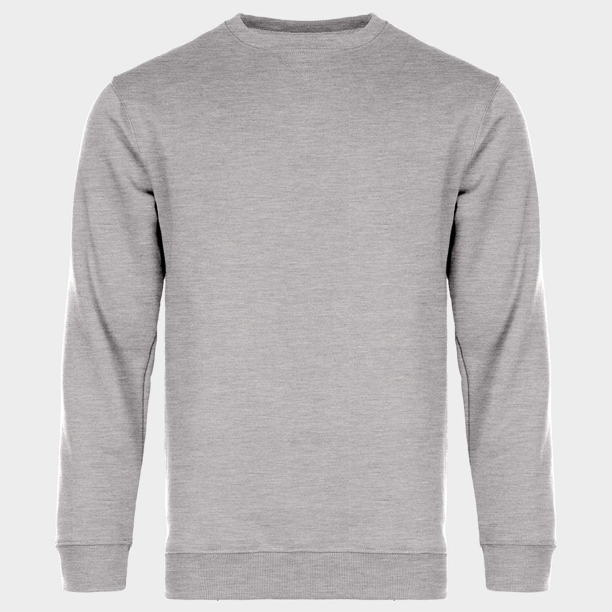 Μπλουζάκι με μακριά μανίκια REMO GREY MELANGE (TOURS) - 1