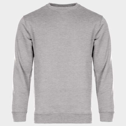 Μπλουζάκι με μακριά μανίκια REMO GREY MELANGE (TOURS) - 1