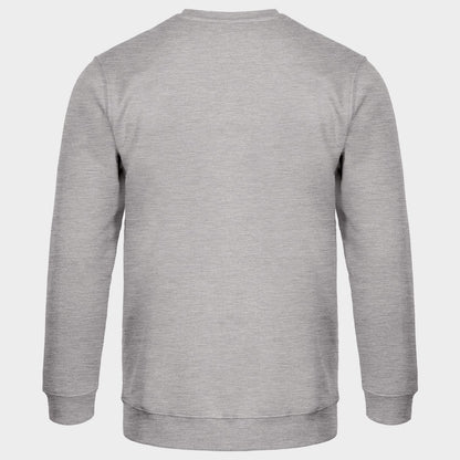 Μπλουζάκι με μακριά μανίκια REMO GREY MELANGE (TOURS) - 2
