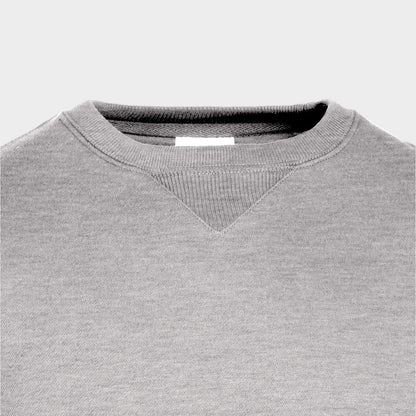 Μπλουζάκι με μακριά μανίκια REMO GREY MELANGE (TOURS) - 7