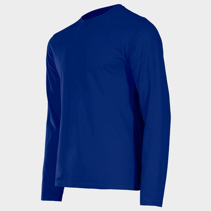 Μπλουζάκι με μακριά μανίκια STENSO KAOS ROYAL BLUE - 3