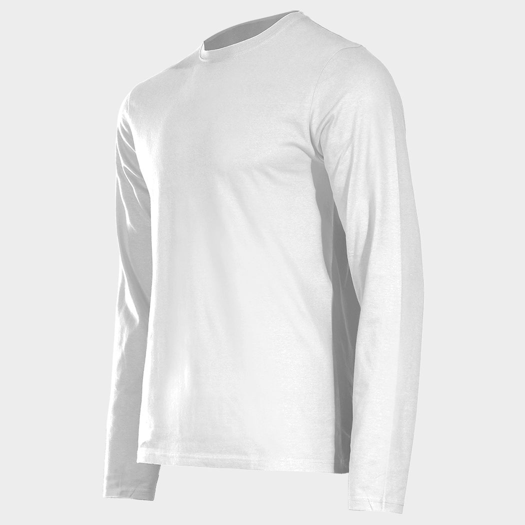 Μπλουζάκι με μακριά μανίκια STENSO KAOS WHITE - 3
