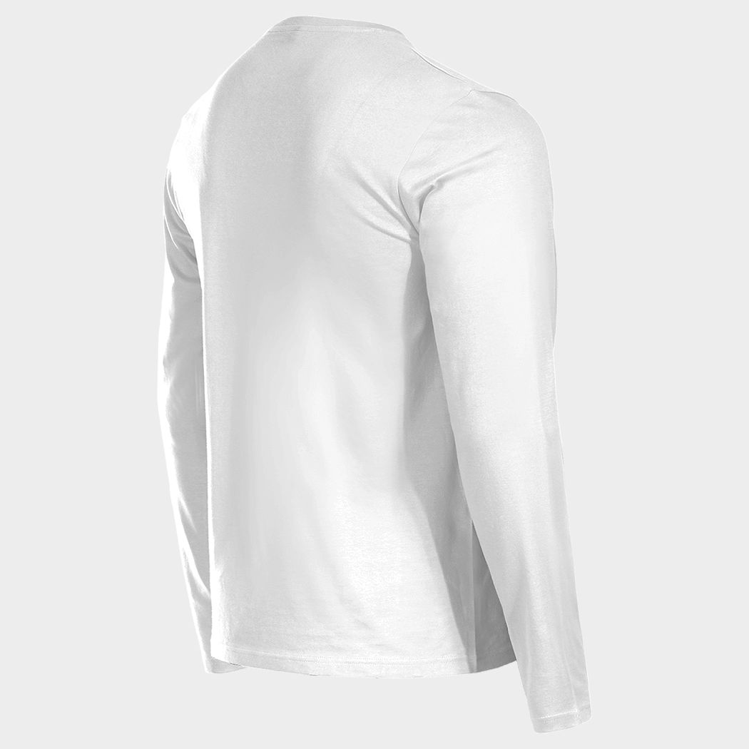 Μπλουζάκι με μακριά μανίκια STENSO KAOS WHITE - 4