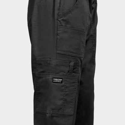 Ιατρικό παντελόνι CHEROKEE MR CARGO BLACK WWE4005 - 5