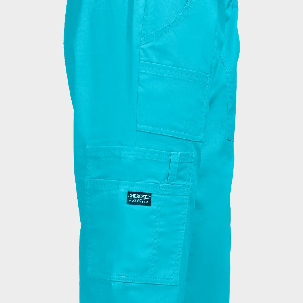 Ιατρικό παντελόνι CHEROKEE MR CARGO TURQUOISE WWE4005 - 5