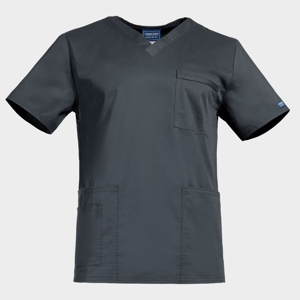 Ιατρική μπλούζα CHEROKEE V-NECK GREY WWE4725 - 1