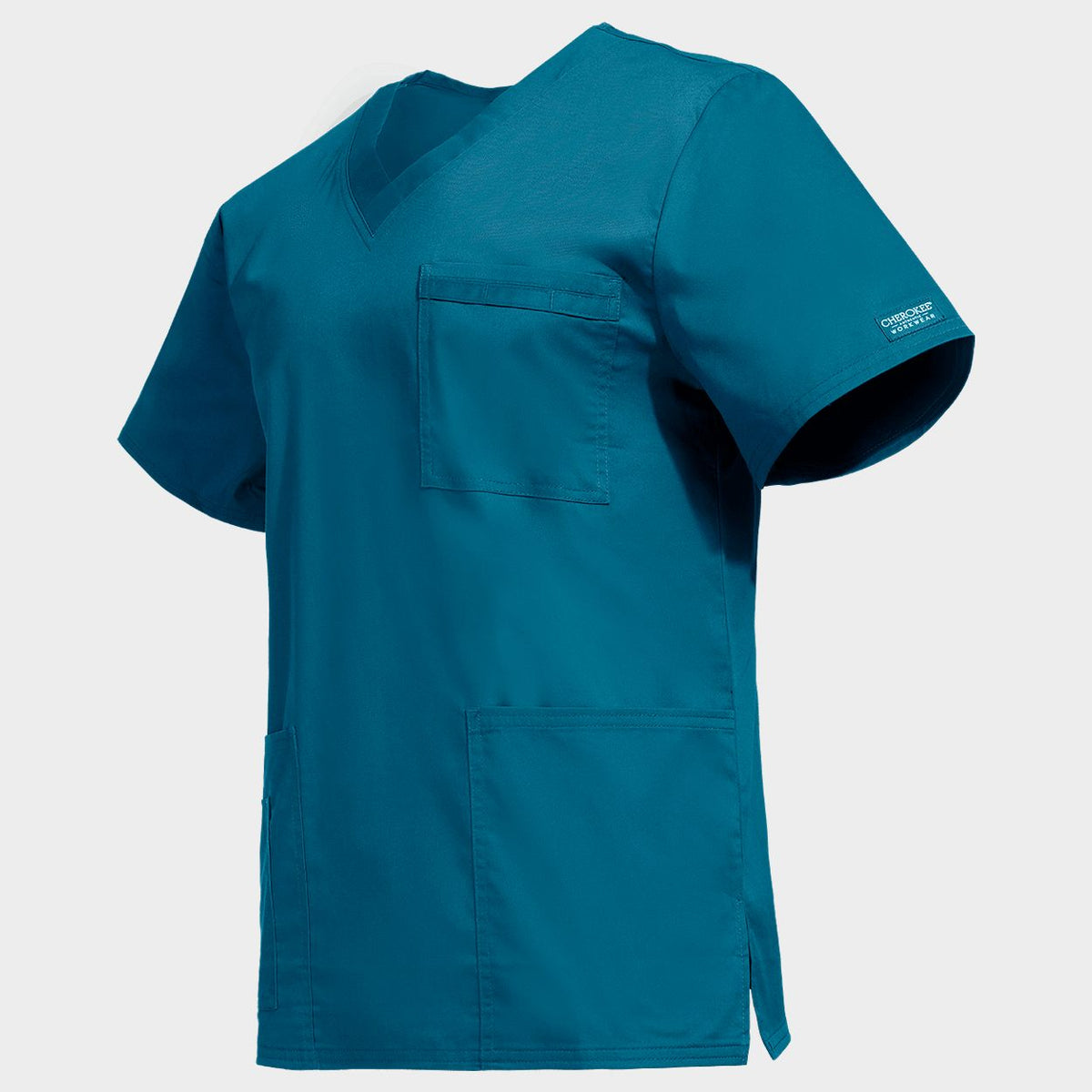 Ιατρική μπλούζα CHEROKEE V-NECK PETROL WWE4725 - 3