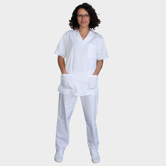 Ιατρικός μανδύας με παντελόνι MK3 WHITE