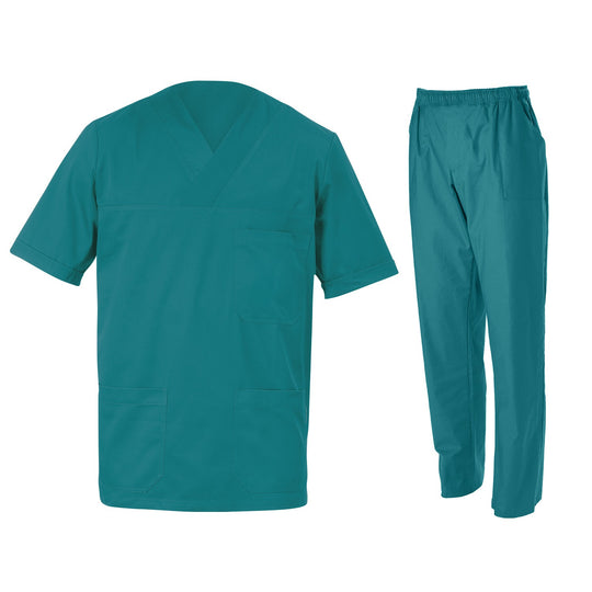 SIMONE GREEN Medical tunic with pants