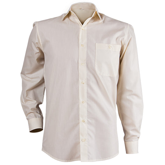 CAMISA BEIGE Men's long sleeve shirt