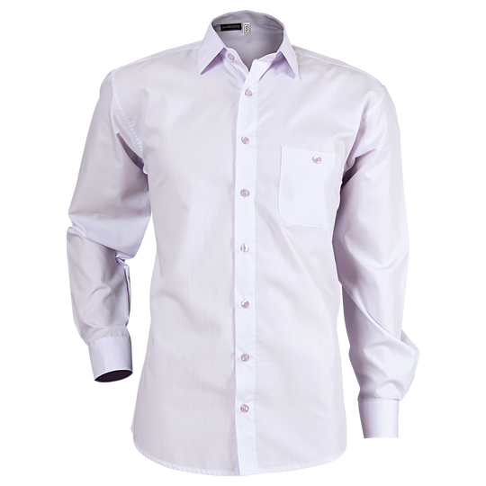 Ανδρικό μακρυμάνικο πουκάμισο CAMISA PURPLE