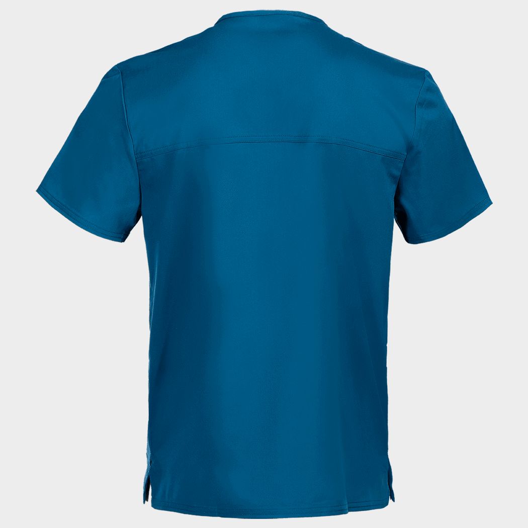 Ανδρική ιατρική μπλούζα CHEROKEE V-NECK CARIBBEAN BLUE WWE670 - 2