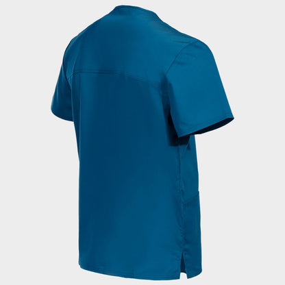 Ανδρική ιατρική μπλούζα CHEROKEE V-NECK CARIBBEAN BLUE WWE670 - 4