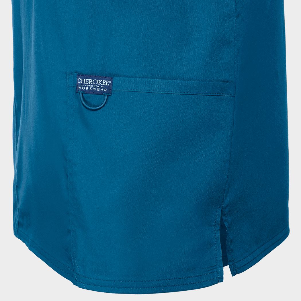 Ανδρική ιατρική μπλούζα CHEROKEE V-NECK CARIBBEAN BLUE WWE670 - 7